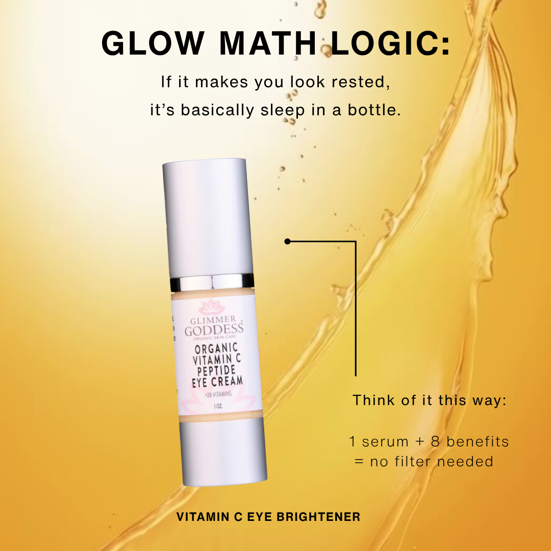 Organic Vitamin C Eye Serum – Peptide Treatment for Dark Circles-1