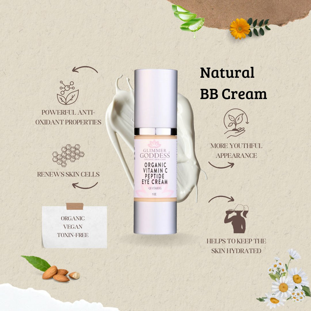 Organic Vitamin C Eye Serum – Peptide Treatment for Dark Circles-2
